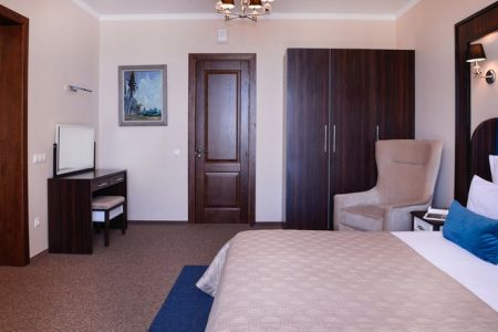 Однокомнатный двухместный "СТАНДАРТ КОМФОРТ" с балконом и видом на море