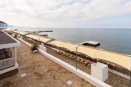 Вид на пляж