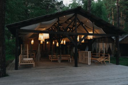 Дом 2-местный (вид на лес)