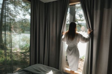 Дом 2-местный (вид на лес)