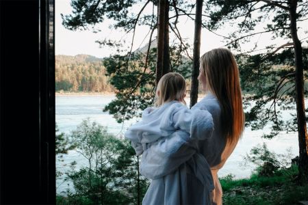 Дом 2-местный (вид на лес)