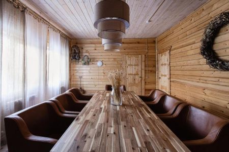 Коттедж 2-местный 2-комнатный (сруб)