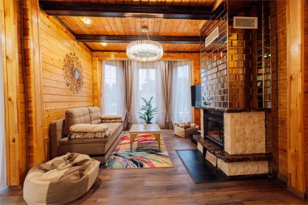 Дом 5-местный 2-комнатный у озера