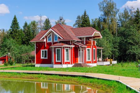 Дом 5-местный 2-комнатный у озера