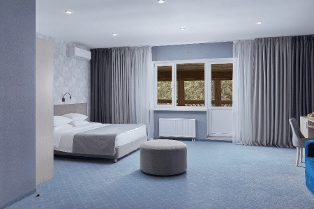 Люкс 4-местный 1-комнатный (корпус №1-4)