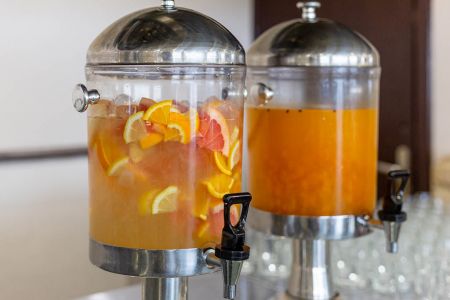 Территория зимой