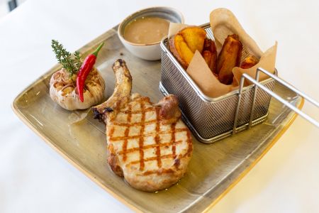 Территория зимой