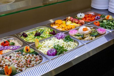 Территория зимой