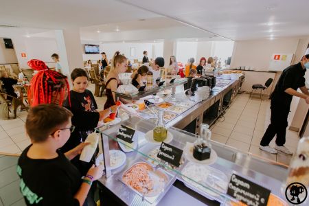 Территория зимой