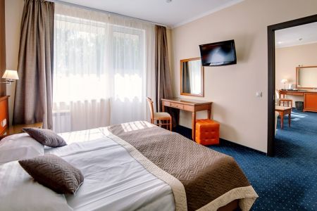 Делюкс 2-местный 1-комнатный (корпус №2 Лесной с балконом)