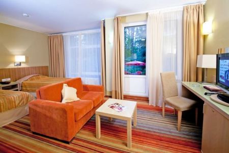 Делюкс 2-местный 1-комнатный (корпус №2 Лесной с балконом)