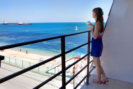 Вид с балкона