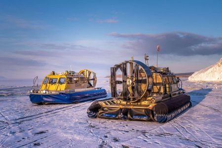 Аэроход Хивус - катер на воздушной подушке