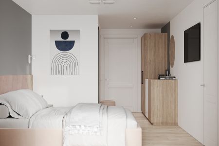 Стандартный 2-местный 1-комнатный (корпус № 1)