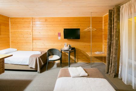 Коттедж VIP 8-местный 3-этажный