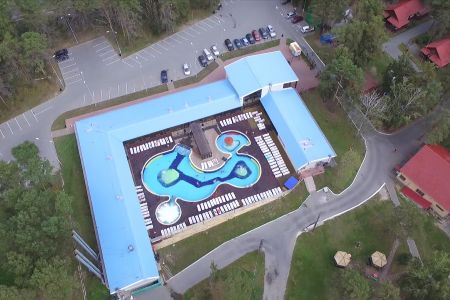 Открытый термальный бассейн