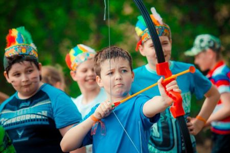 Надувной аквапарк