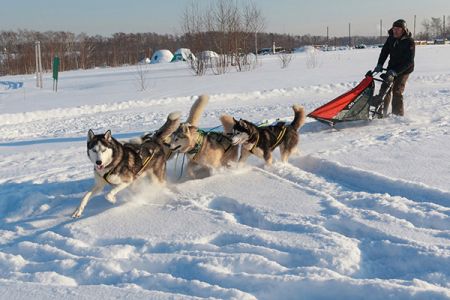 Надувной аквапарк