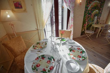 Ресторан шведский стол.