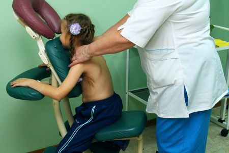 Массажная кровать