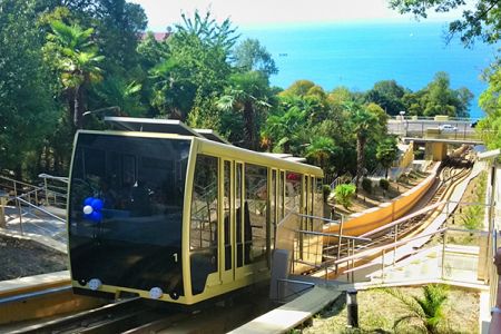 Территория. Сочинский фуникулер