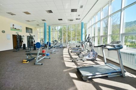 Баня с камином