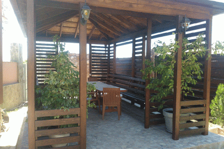 Беседка у мангала