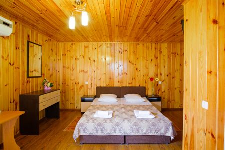 Внешний вид коттеджей.Территория