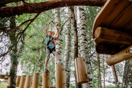 Детский веревочный городок