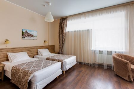 Студия 2-местный 1-комнатный