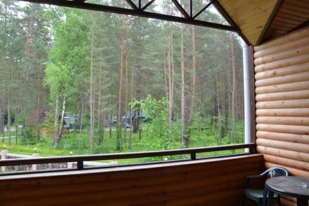 Сауна с бассейном