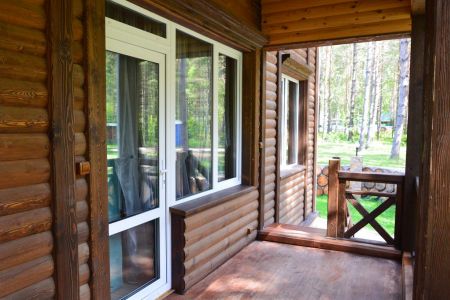 Сауна с бассейном