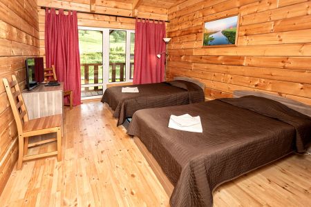 Зима. Русская баня