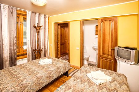 Зима. Русская баня