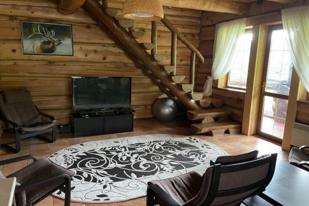 Зима. Русская баня