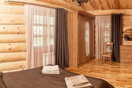 Зима. Русская баня