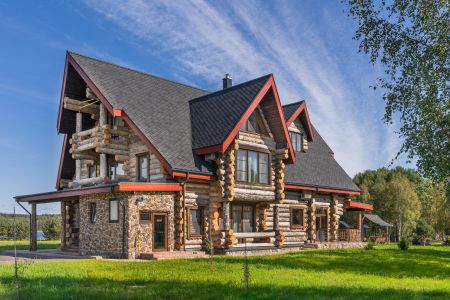 Коттедж Делюкс 12-местный (Карельская изба)