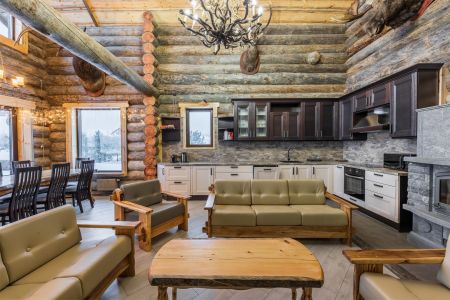 Коттедж Делюкс 12-местный (Карельская изба)