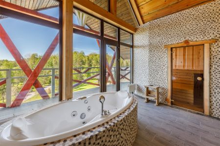 Коттедж Делюкс 12-местный (Карельская изба)