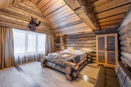 Коттедж Делюкс 12-местный (Карельская изба)