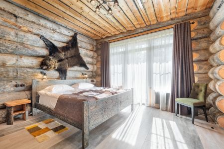 Коттедж Делюкс 12-местный (Карельская изба)