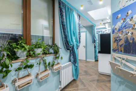 Ресепшен и холл