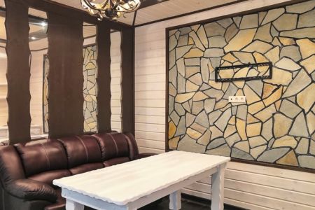 Баня с бассейном