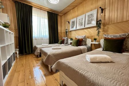 Стандартный 3-местный (три односпальных кровати)