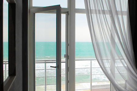 Стандартный 4-местный 1-комнатный (вид на двор, с кухней)