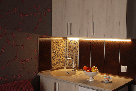 Стандартный 4-местный 1-комнатный (вид на двор, с кухней)