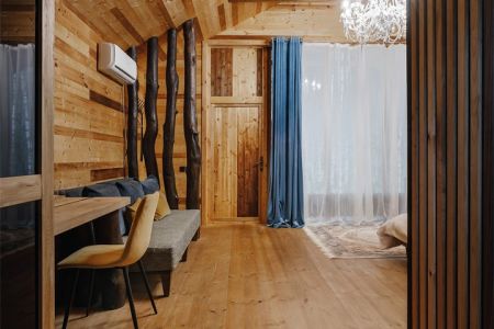 Коттедж 4-местный (с 2 спальнями)