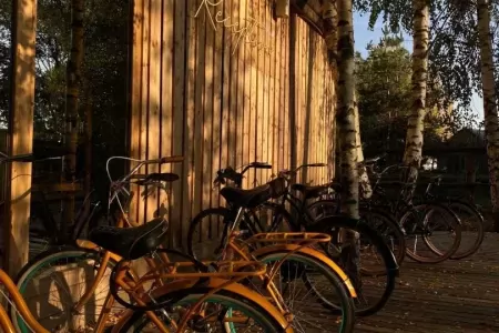 Коттедж 4-местный (с 2 спальнями)