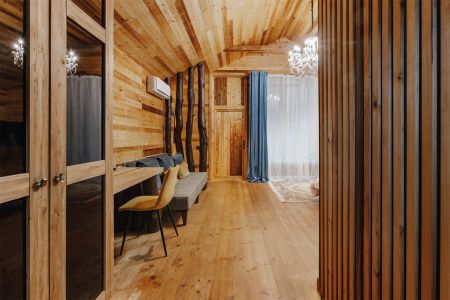 Коттедж 4-местный (с 2 спальнями)