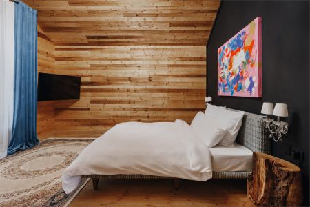 Коттедж 4-местный (с 2 спальнями)